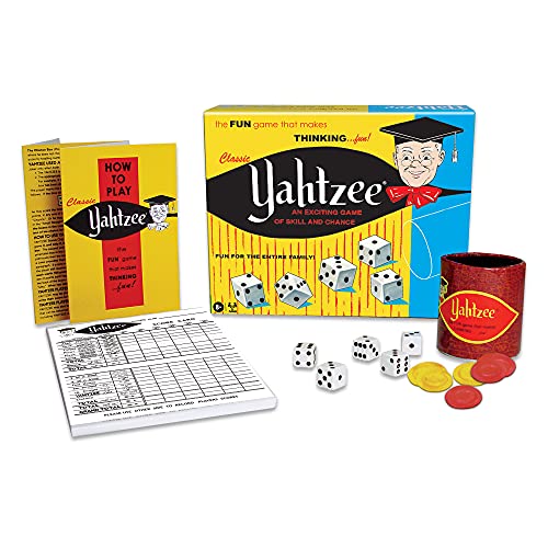 Winning Moves Classic Yahtzee(クラシック ヤッツィー) ダイス&ボードゲーム