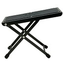 ギターペダル ギター 足置き 4段階高さ調整 フットレスト メタルギターペダル 折りたたみ式 ギター用 フットスツール 足台 高い安定性 持ち運び 滑り止めゴム...