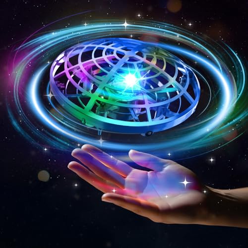 ե饤󥰥ܡ ɥ Ҷ  DEERC ufoɥ 㡼 ¿̤LED饤դ ޤĤΥ󥵡 㳲ʪ 360ٲž ...