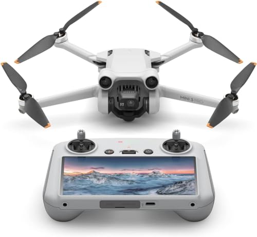 DJI カメラドローン Mini 3 Pro DJI RC (リモコン) 付属 初心者向け リモートID対応 折りたたみ可能 4K/60fps動画 48MP写真...