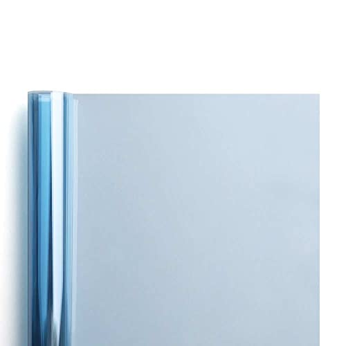 Decocar 窓用断熱透明フィルム 87%超 度 99%紫外線カット 高温をカット 60%赤外線阻隔 飛散防止防犯フィルム (90cm1000cm, 87%透...