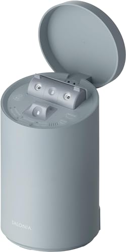 SALONIA サロニア ピュアブライト スチーマー 美顔器 フェイススチーマー 美容 グレー【 】