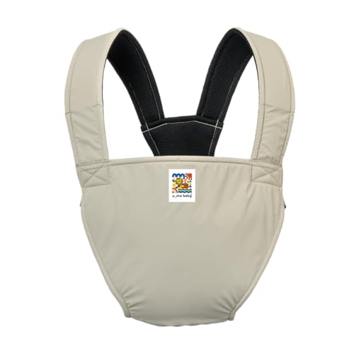 ユーモベビー 2WAYキャリー 抱っこ紐 日本製 負担軽減 簡単 装着 はっ水 ライトベージュ