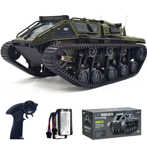 Ritaosan キャタピラー ラジコンカー 子供向け 人気 オフロード ラジコン RCタンク 27CM 高速 装甲車 ハイスピード 戦車 2.4Ghz 360...