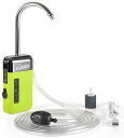 Thecom エアポンプ ウォーターポンプ センサー アウトドアポンプ 電動 水槽 蛇口 USB 充電式 給水 ポンプ 水栓 電動ポンプ 給水ポンプ 池 海 海...