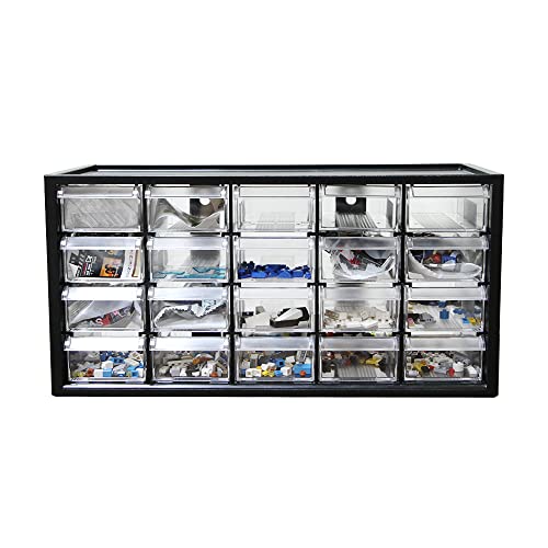 livinbox 20 引き出し パーツキャビネット 小物入れ 収納ケース 収納ボックス 薬収納 積み重ね可能 パ..