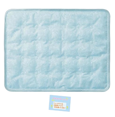 【犬用冷感マット 大切なペットの夏バテ対策に】 ブサ犬クールジェルマット 冷蔵庫で冷やせばさらにクール! 吸熱効果ジェル内蔵 お昼寝に くつろぎスペースに ユニ...