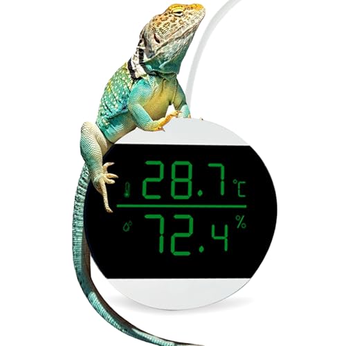 CANPLUS 温度計 湿度計 爬虫類 両生類 温度湿度計 デジタル 温湿度計 高精度 温湿度管理 ペット飼育ボ..
