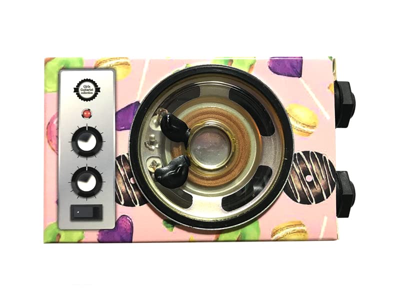 Fine Assist PKA-GGC1SWT 小型ギターアンプ ガールズギタリストコレクション1 スイーツ 9V電池駆動のパワフルなポケットアンプ