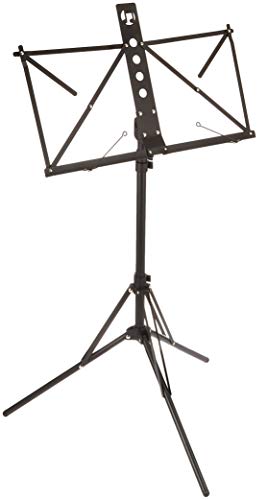 ◆商品名：KC 譜面台 軽量アルミ製 MS-3AL/BK ブラック (ソフトケース付)コンパクトに折りたたみが可能な軽量アルミ製譜面台付属の専用ソフトケースを使えばスタジオやライブハウス等への持運びも非常に容易ワンタッチロックで簡単に高さ調整が可能重量:600g折りたたみサイズ:540mm