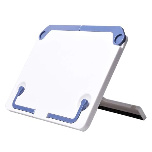 ◆商品名：譜面台 本棚 ポータブル デスクトップ 譜面台 読書スタンド 座り姿勢を改善 頸椎保護 両手を自由に IPAD タブレット スタンド 楽器譜面台 (ホワイト)【多機能デザイン】：楽譜、書籍、iPad、タブレットなどに対応し、音楽練習や読書など様々なニーズを一台で満たします。【携帯に便利】：軽量かつ折りたたみ可能な設計で、持ち運びが簡単。教室、自宅、屋外などあらゆる場所で活躍します。【安定した使用感】：三角形の支え構造と滑り止め付きで、しっかり固定されて安心して使用できます。【角度調整可能】：複数の角度に調整可能で、姿勢や使用シーンに合わせて視線を最適化し、首の疲れを軽減します。【シンプルでおしゃれ】：スタイリッシュでミニマルな外観は、さまざまなデスク環境にマッチし、空間に美しさをプラスします。【卓上用マルチスタンド】：この携帯型譜面台は、楽譜の閲覧やタブレットの使用に対応し、ピアノ練習・読書・電子機器操作を快適にサポートするデスク上の便利な補助アイテムです。