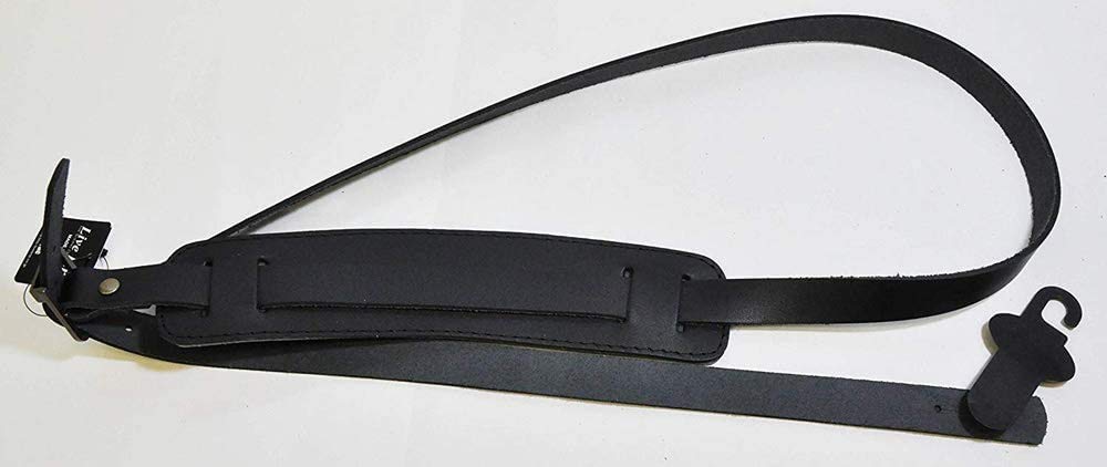 Live Line ライブライン レザーギターストラップ レトロスタイル LR36BLK ブラック