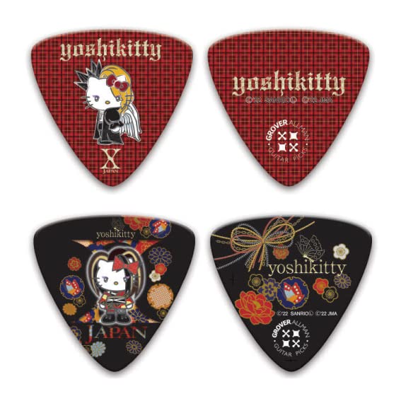 ◆商品名：GROVER ALLMAN GroverAllman yoshikitty ピック Ver.2 10枚セットyoshikittyピック第2弾です。Angel 5枚 YOSHIKIMONO 5枚の計10枚セットです。