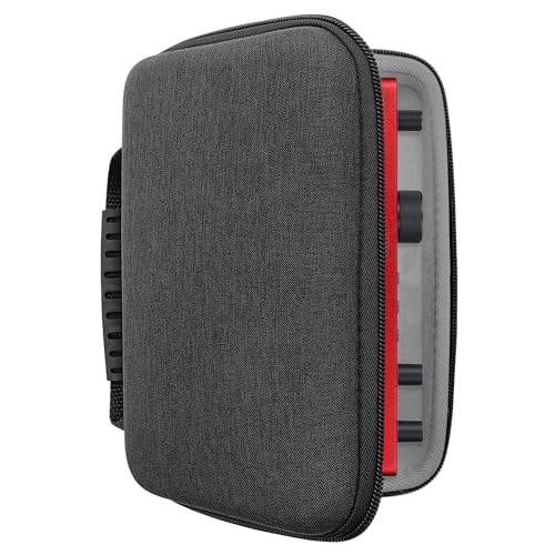 Musiin Focusrite Scarlett 2i2ケース対応プレミアムベルベットハードケース、第4世代オーディオインターフェースカバー、ハードシェル保護トラベルキャリーバッグ (グレー)