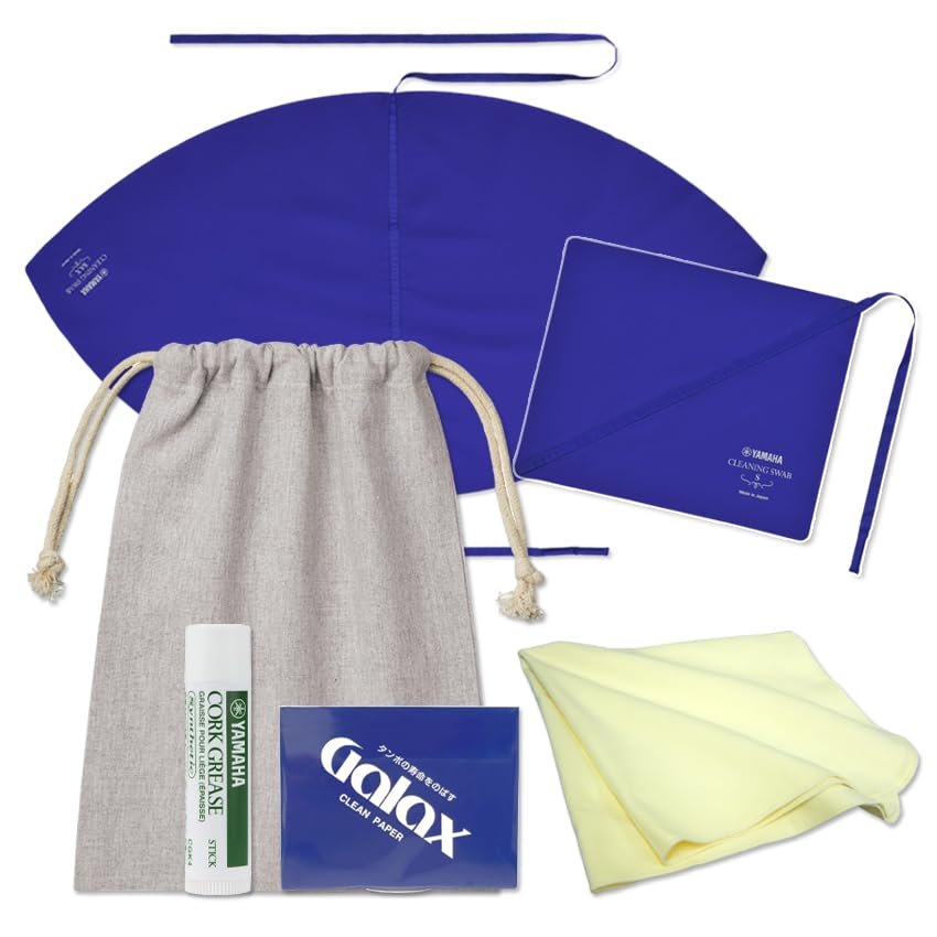アルトサックス テナーサックス用 管楽器お手入れセット KOSSAX5と同じヤマハのスワブ2種類付き ...