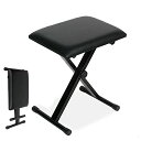 iimono117 キーボードチェア 高さ調節可能 キーボード 電子ピアノ ピアノ台 組み立て簡単 持ち運び 子供 大人