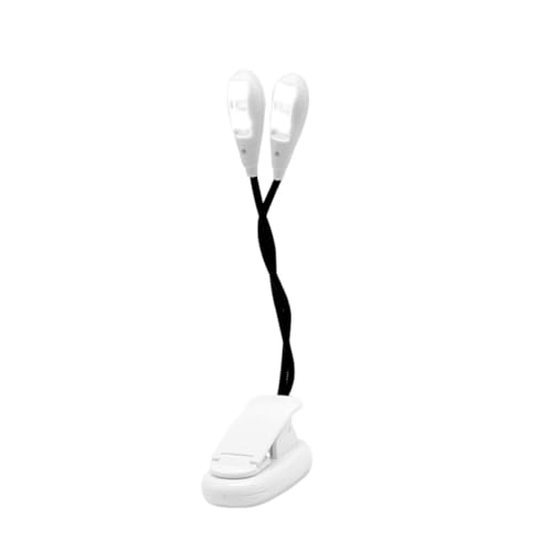 ◆商品名：譜面台ランプ LED 譜面台ランプ クランプ式およびスタンディング譜面台ランプ 2 段階の明るさ制御可能 ポータブル ピアノ音楽クランプランプ 読書用テーブルランプ 夜の音楽読書/読書/勉強照明に最適 (ホワイト4灯【充電式】)【高輝度光源】：ダブルロッドLEDライトヘッドの設計で、均一で明るい光を提供し、2倍の照明効果で演奏に集中できます。【クリップ＆スタンド】：クリップ式の台座と独立スタンドが一体化され、さまざまな楽器の譜面台やデスクトップシーンに柔軟に対応します。【多角度調整】：デュアルヘッドのライトアームは自由に角度を調整でき、さまざまな照明ニーズに応えます。【USB充電設計】：USB充電機能を内蔵し、環境に優しく省エネで、屋内外のさまざまなシーンに適しています。【携帯性と耐久性】：軽量で持ち運びやすく、高品質な素材で作られており、長期使用に耐えられます。製品の特徴：デュアルヘッドLED譜面台ライトは、柔らかく明るい光を提供し、柔軟で持ち運びやすいデザインで、楽器演奏者に最適な照明体験を提供します。