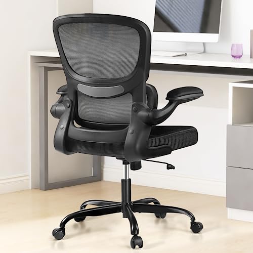 Razzor オフィスチェア 椅子 イス 疲れない 勉強 学習 360度回転 腰に良い テレワーク 人間工学 デスクチェア ランバーサポート付き 跳ね上げ式アー...