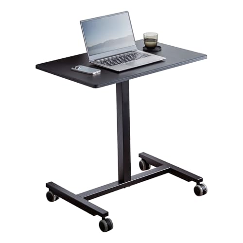 サンワダイレクト スタンディングデスク 昇降デスク ガス圧 幅75×奥行50cm 高さ75.3〜116cm キャスター付き 耐荷重15kg 昇降式 パソコンデス...