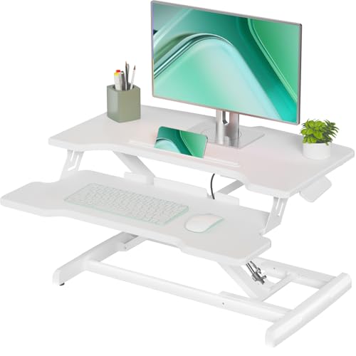 GIBBON MOUNTS スタンディングデスク 卓上 昇降式 幅72×40cm 高さ調節 昇降デスク フリーデスク デスク..