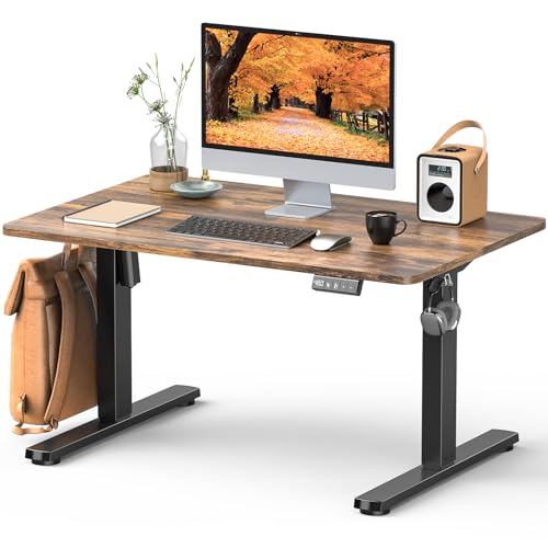 Zontera 電動 昇降式ローデスク 高さ調整48-75cm ロータイプ 上下昇降デスク（幅100cm x 奥行き60cm）..