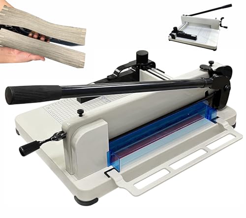 大型裁断機 ベージュ A4サイズ ペーパーカッター 裁断機 業務用裁断機 電子書籍 デジタル化 自炊 事務..