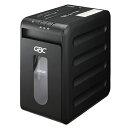 GBC シュレッダー 静音 家庭用 オフィス用 極小細断 マイクロクロスカット 最大細断枚数5枚 連続使用5分 CD/DVD/プラスチックカードも細断可能 ホチ...