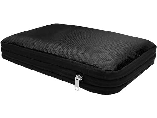 ?MTK 圧縮 収納ポーチ トラベルポーチ ブラック Lサイズ(約):W430×D330mm