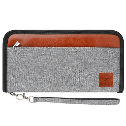 tabikoka パスポートケース パスポートカバー 通帳ケース お薬手帳 大容量で高耐久 防水性があり盗難防止素材 家族旅行に最適 磁気防止 海外旅行 トラベ...