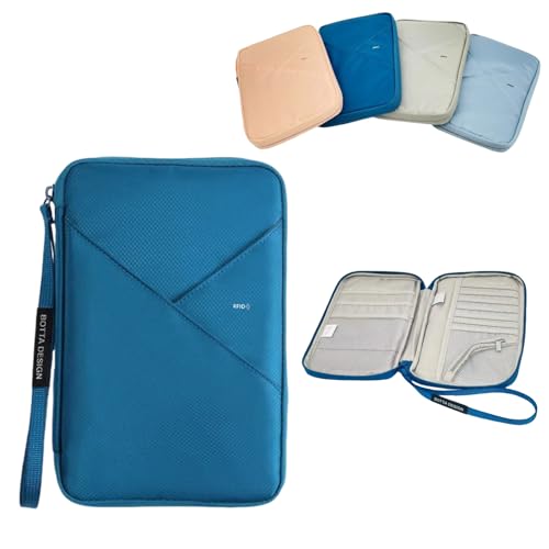 [MiLifeStyle] パスポートケース 首下げ スキミング防止 セキュリティ パスポートポーチ 軽量 防水 か..