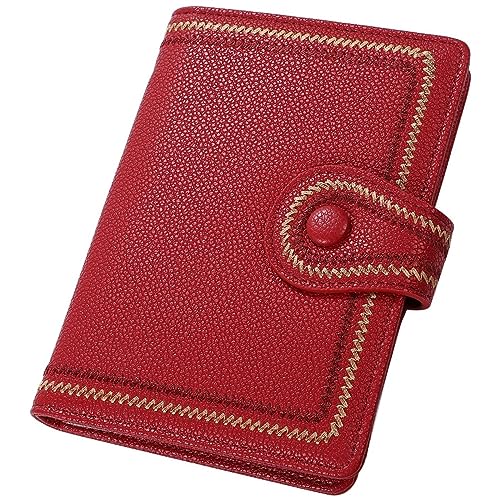 [VOLAN] スキミング 防止 パスポートケース RFID ブロック セキュリティ 多機能 パスポートカバー (ア..