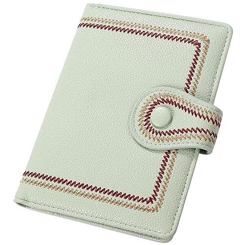 [VOLAN] スキミング 防止 パスポートケース RFID ブロック セキュリティ 多機能 パスポートカバー (ア..