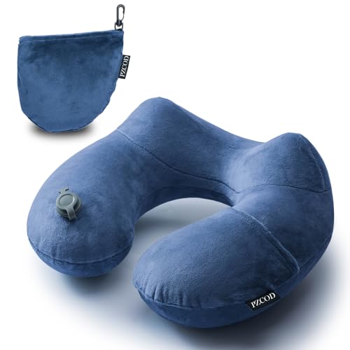 PZCODネックピロー エアートラベルピロー 旅行便利グッズ トラベル 飛行機 持ち運び便利 洗えるカバー..