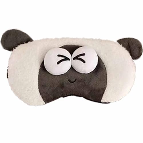 wulsalio 睡眠用 可愛いファッション 変な羊の個性的なアイマスク 遮光アイマスク 四季 肌にやさしい ..