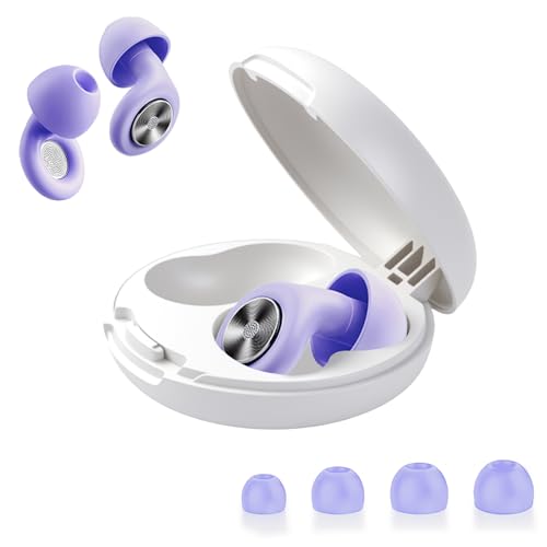 耳栓 睡眠用 完全遮音 55dB低減 ノイズキャンセリング いびき対策 旅行・仕事・勉強・機内・ライ ...