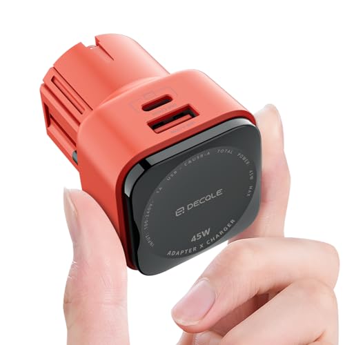 decqle Ķߥ Ķѥ ιUSBץ 󥻥Ȥʤ USB-C(GaN 45W)Aդ бʥꥫ/ꥹ/衼å...