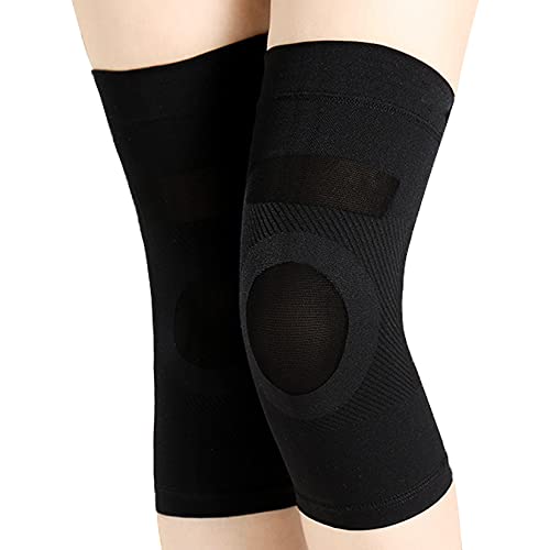 膝サポーター 薄型 膝保温 通気性 やさしい 着圧 ライトスポーツに 2枚セット