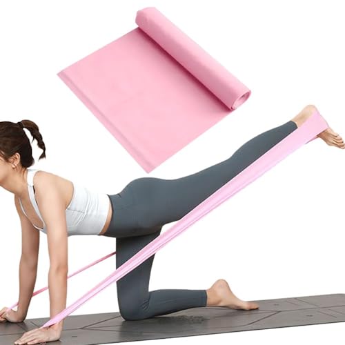 ストレッチバンド フィットネスバンド ラテックスフリー 筋力トレーニングのやリハビリに最適 滑り止め..