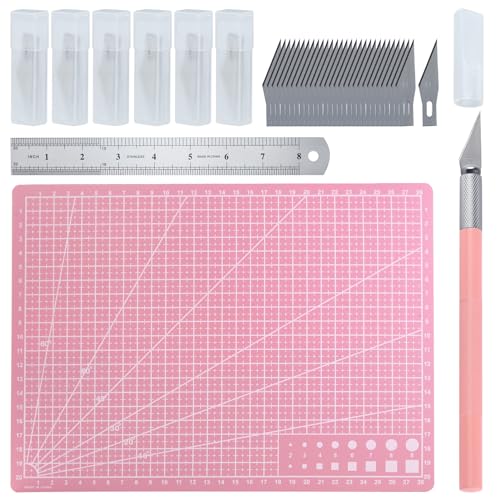 GOLD DEER 工作用カッターナイフ 工作用エグザクトナイフ デザインナイフ デザインカッター 精密彫刻趣..