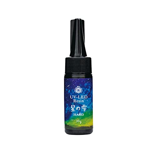 パジコ レジン液 UV-LEDレジン 星の雫 ハードタイプ 30g 透明 日本製 403236