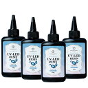 TAKARA NAIL UV-LED レジン液, ムーンストーン, ハードタイプ, 100g×4本セット クリアハード (4本) シリコンモールド 超クリア レ...