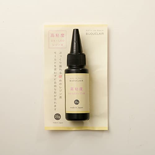 東京交易 高粘度UV・LED対応レジン液 25g クリア T10-3674