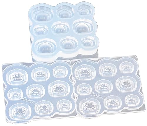 亀島商店(Kameshima) ソフトモールド ジャック・オ・ランタン 両面型 バラエティーフェイス ホビー用ツール C-814