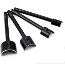 レザークラフト 専用 ポンチ レザー クラフト 工具 4本セット (30mm 25mm 20mm 15mmの4種類) 【 バッグ ベルト 財布 等の端を美しく仕...