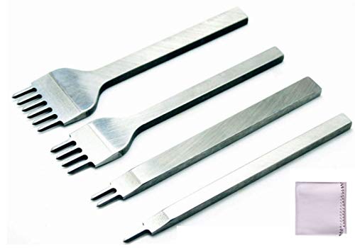 D-drempating 革細工 菱目打ち 4本 セット (3mmピッチ 4本セット) pa700