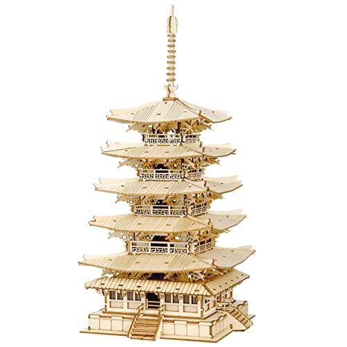 Robotime 立体パズル 木製パズル 3dパズル 工作キット DIY クラフト 模型製作キットおもちゃ 知育玩具 子供 大人 ギフト 誕生日 クリスマス プ...