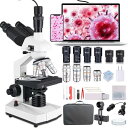 Misoterm, 顕微鏡, 三眼, 40-5000x, 拡大, 大人, 学生, 初心者, 生物標本, 花粉, 宝石, 自由研究, 学校, スマホ撮影, 高倍率...