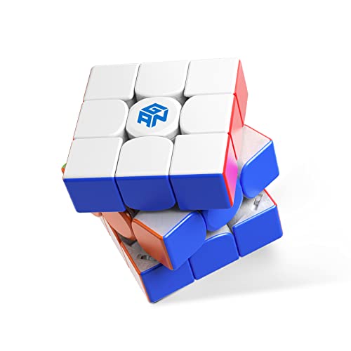 GAN 12 M Maglev フロスト 3x3 ステッカーレス スピード ガン 競技用 キューブ フラッグシップモデル(内部原色)