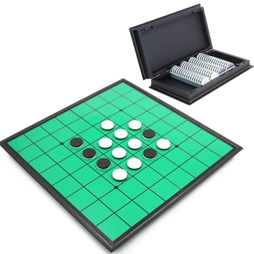 マグネットオセロ ゲームオセロ コマ一体型オセロ オセロ マグネット 立体オセロゲーム 折り畳み 収納便利 持ち運びしやすい ストレス解消 暇つぶし 磁石