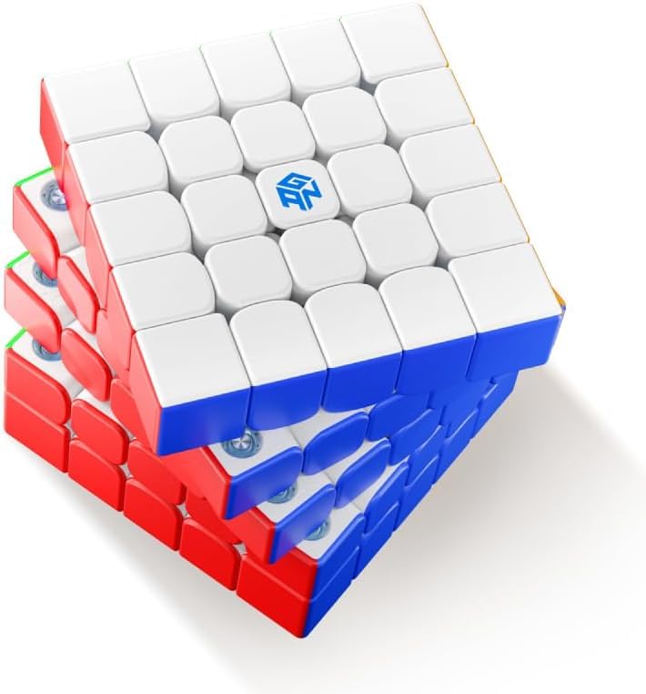 GAN 562M 5x5 スピード キューブ、112 個のマグネット スピード キューブ マスター キューブ パズル おもちゃ 子供 ティーン 大人 ホリデー ...